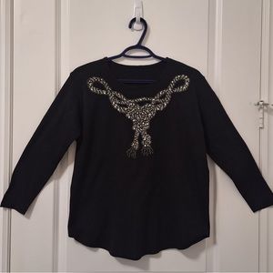 Embellished Sweater